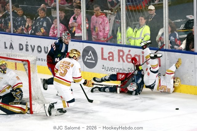 Photo hockey match Grenoble  - Nice le 16/10/2026