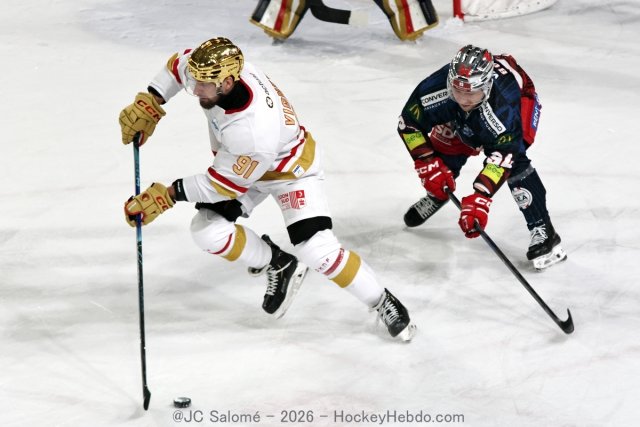 Photo hockey match Grenoble  - Nice le 16/10/2026