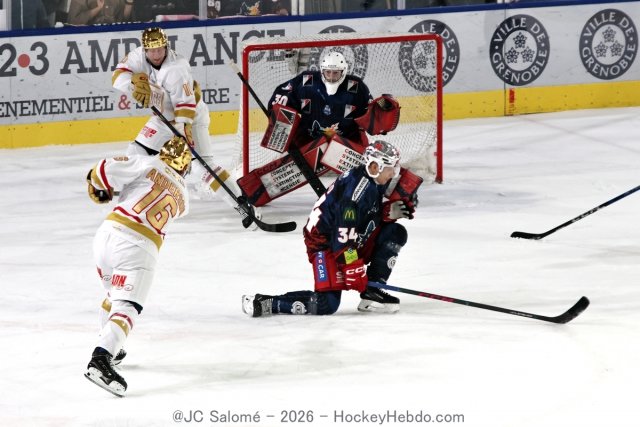 Photo hockey match Grenoble  - Nice le 16/10/2026