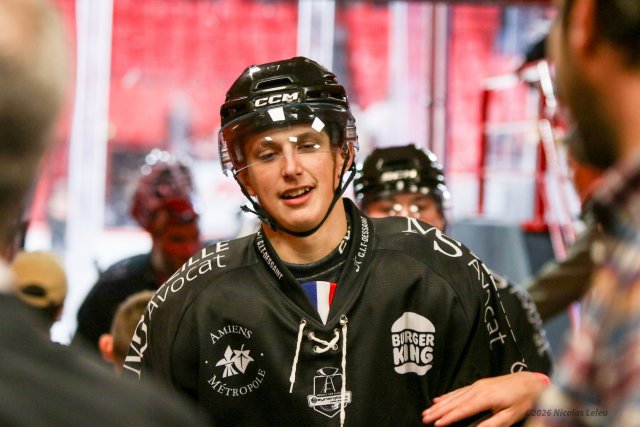 Photo hockey match Amiens  - Marseille le 16/10/2026