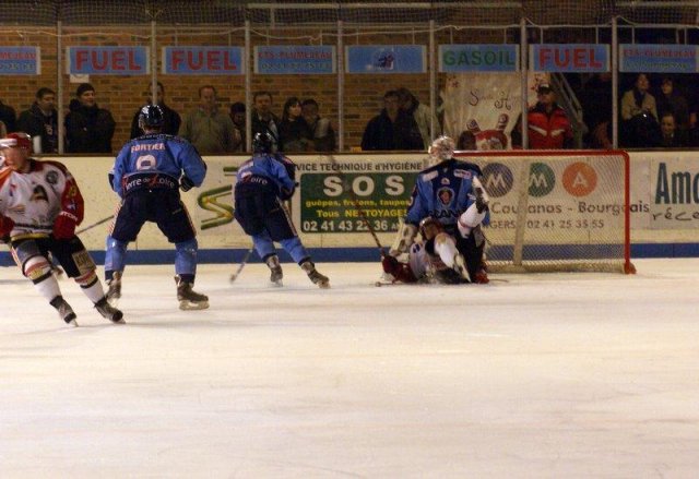 Photo hockey match Angers  - Morzine-Avoriaz le 12/12/2009