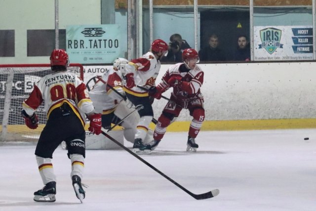 Photo hockey match Valence - Meudon le 17/10/2026