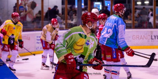 Photo hockey match Lyon - Grenoble  le 20/10/2026