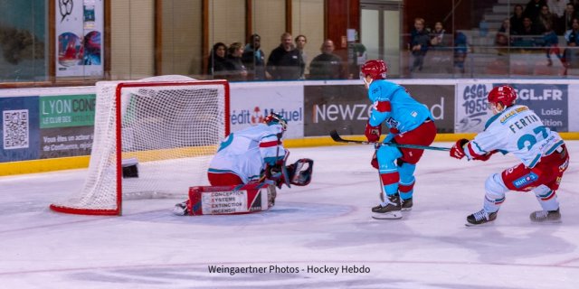 Photo hockey match Lyon - Grenoble  le 20/10/2026