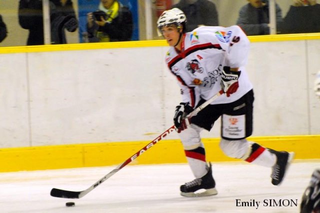 Photo hockey match Dijon  - Briançon  le 12/12/2009