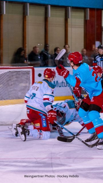 Photo hockey match Lyon - Grenoble  le 20/10/2026