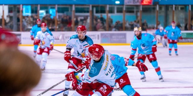 Photo hockey match Lyon - Grenoble  le 20/10/2026