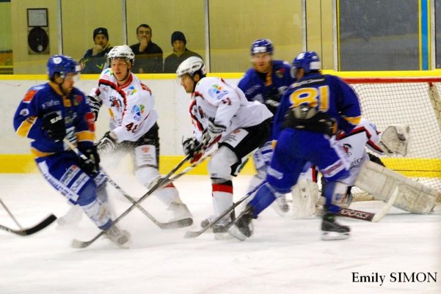 Photo hockey match Dijon  - Briançon  le 12/12/2009