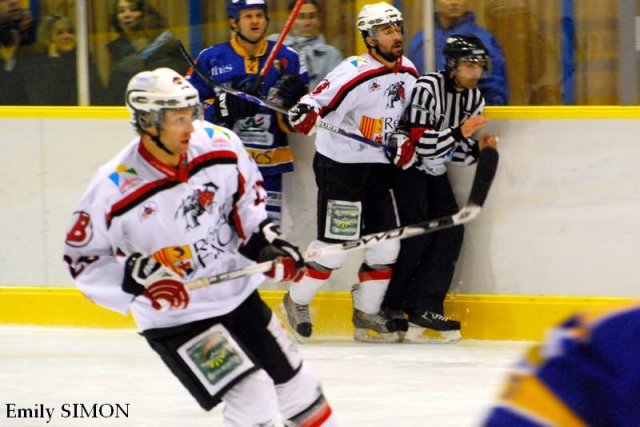 Photo hockey match Dijon  - Briançon  le 12/12/2009