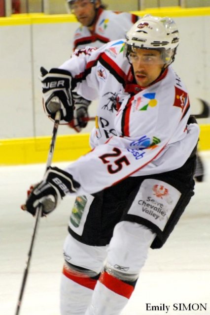 Photo hockey match Dijon  - Briançon  le 12/12/2009