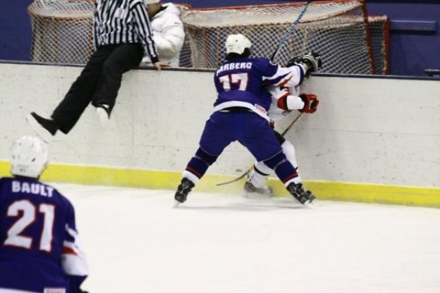 Photo hockey album CM U20 France - Japon
