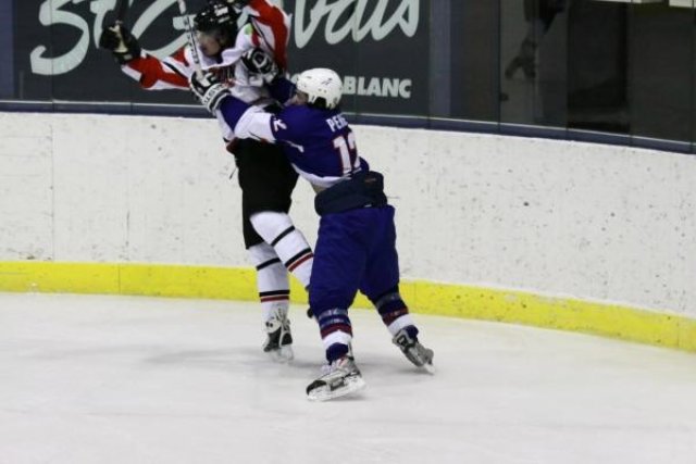 Photo hockey album CM U20 France - Japon