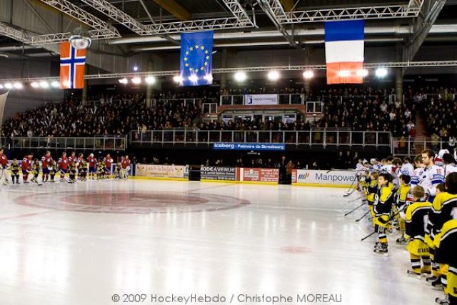 Photo hockey album Amical : France - Norvège