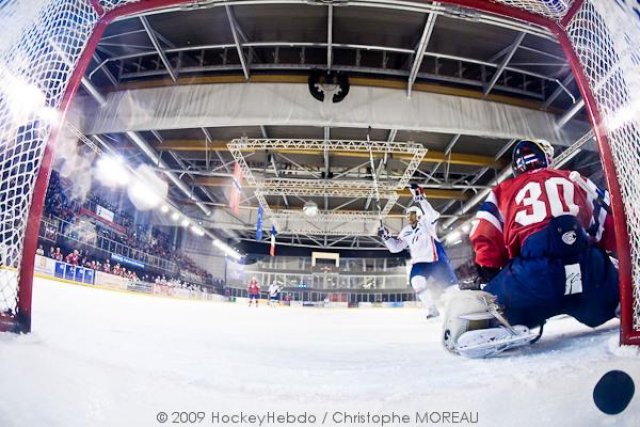 Photo hockey album Amical : France - Norvège