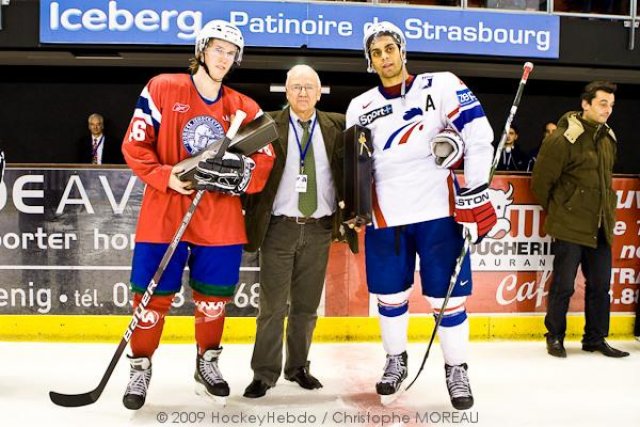 Photo hockey album Amical : France - Norvège