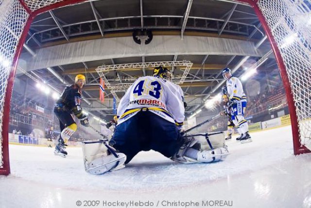 Photo hockey match Strasbourg  - Villard-de-Lans le 19/12/2009
