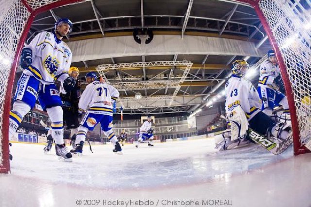 Photo hockey match Strasbourg  - Villard-de-Lans le 19/12/2009