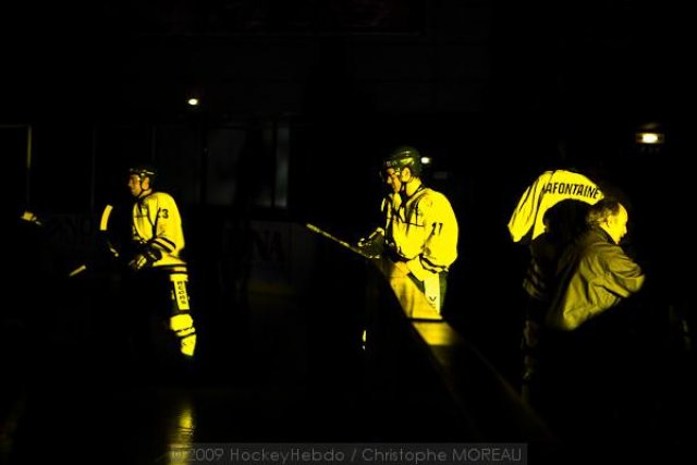 Photo hockey match Strasbourg  - Villard-de-Lans le 19/12/2009