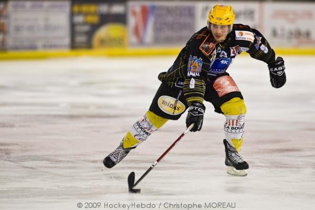 Photo hockey match Strasbourg  - Villard-de-Lans le 19/12/2009