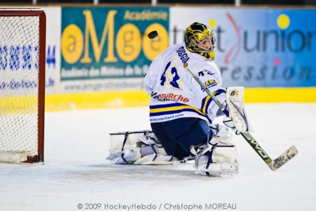 Photo hockey match Strasbourg  - Villard-de-Lans le 19/12/2009
