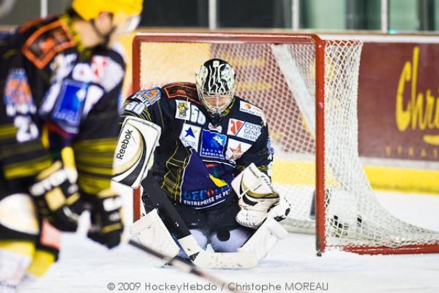 Photo hockey match Strasbourg  - Villard-de-Lans le 19/12/2009