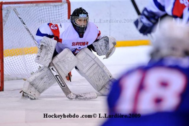 Photo hockey reportage France-Slovénie