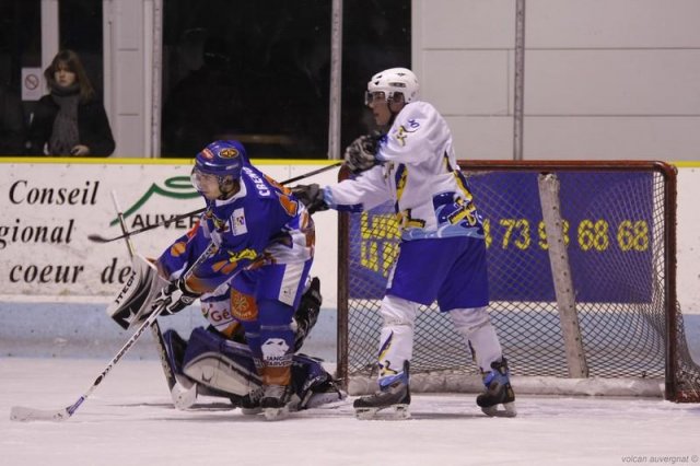 Photo hockey match Clermont-Ferrand - Dunkerque le 19/12/2009