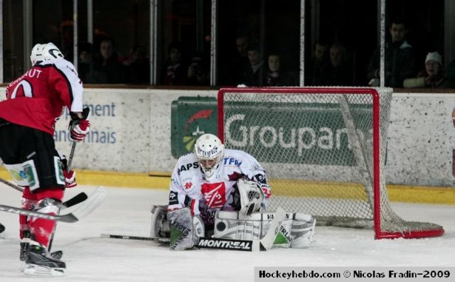 Photo hockey match Briançon  - Amiens  le 23/12/2009
