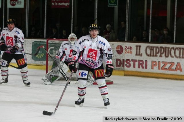 Photo hockey match Briançon  - Amiens  le 23/12/2009