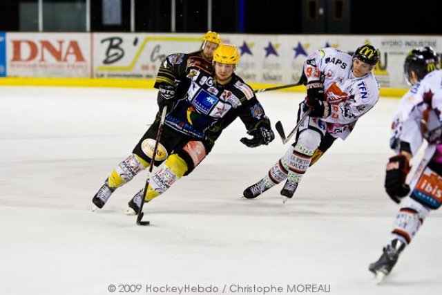 Photo hockey match Strasbourg  - Amiens  le 26/12/2009