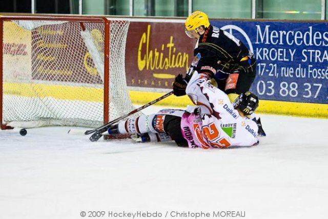 Photo hockey match Strasbourg  - Amiens  le 26/12/2009