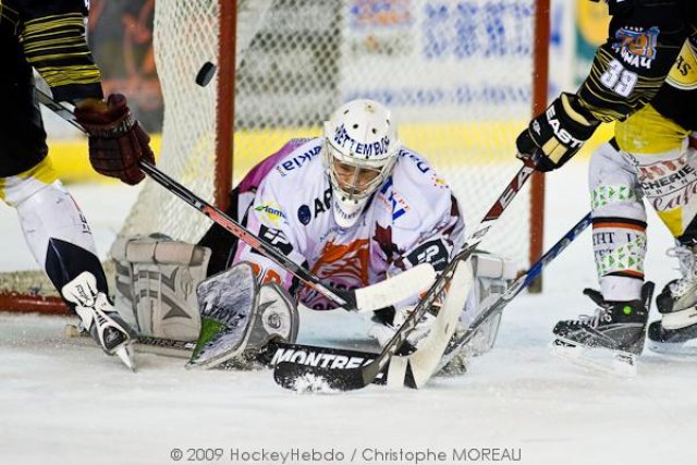 Photo hockey match Strasbourg  - Amiens  le 26/12/2009