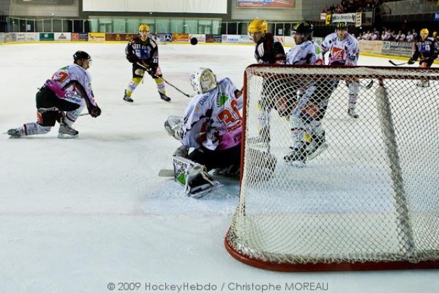 Photo hockey match Strasbourg  - Amiens  le 26/12/2009