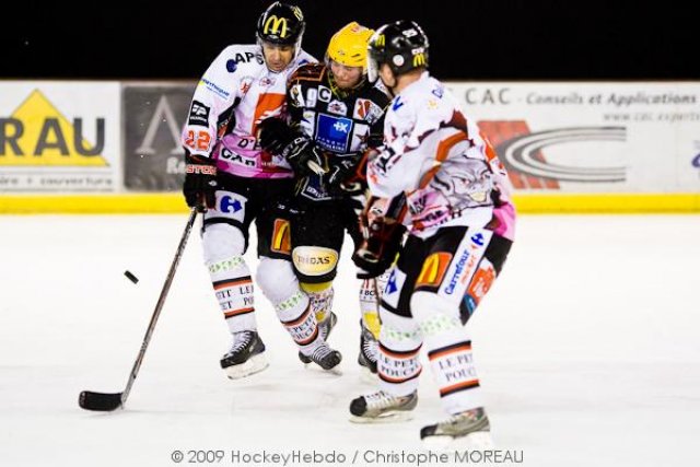 Photo hockey match Strasbourg  - Amiens  le 26/12/2009