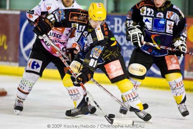 Photo hockey match Strasbourg  - Amiens  le 26/12/2009