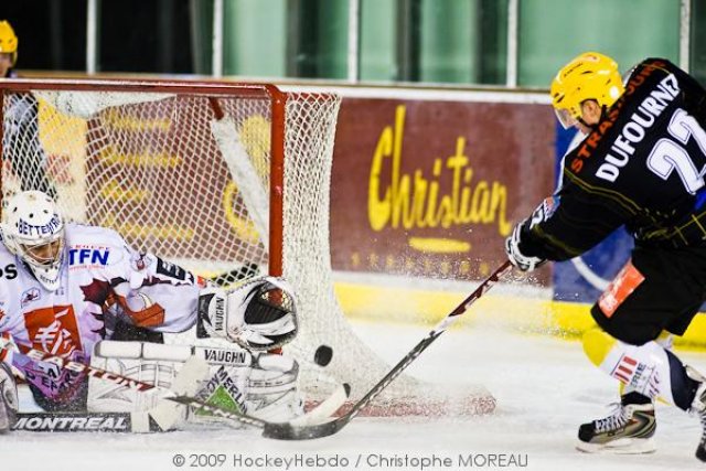 Photo hockey match Strasbourg  - Amiens  le 26/12/2009