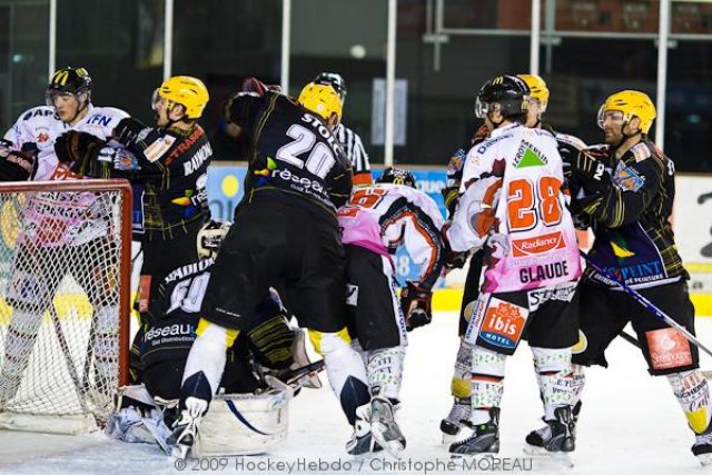 Photo hockey match Strasbourg  - Amiens  le 26/12/2009