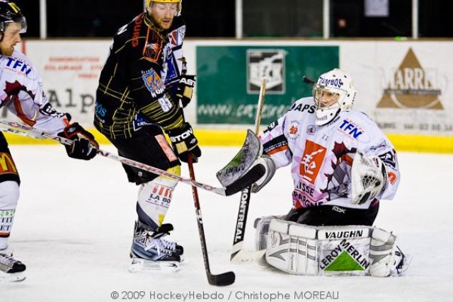 Photo hockey match Strasbourg  - Amiens  le 26/12/2009