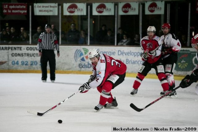 Photo hockey match Briançon  - Neuilly/Marne le 26/12/2009