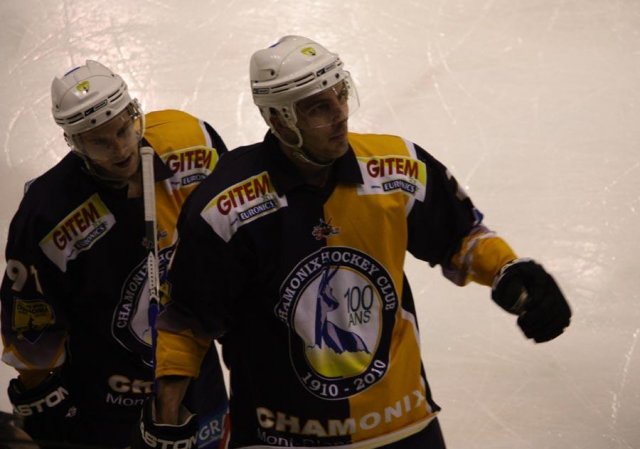 Photo hockey match Chamonix  - Grenoble  le 26/12/2009