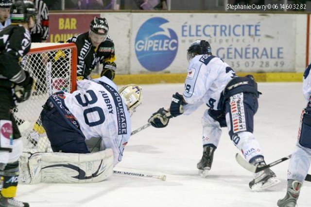 Photo hockey match Rouen - Angers  le 26/12/2009