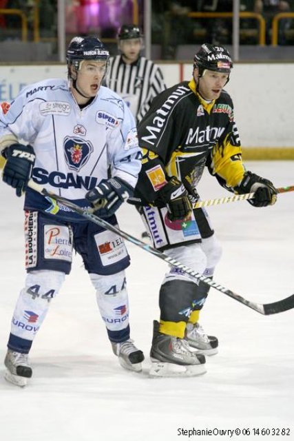 Photo hockey match Rouen - Angers  le 26/12/2009