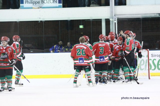Photo hockey match Mont-Blanc - Neuilly/Marne le 29/12/2009