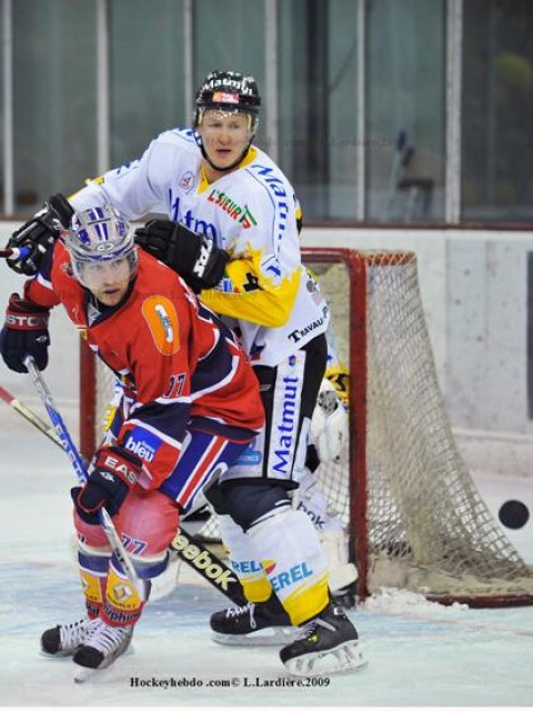 Photo hockey match Grenoble  - Rouen le 29/12/2009