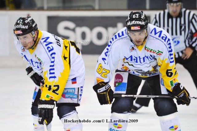 Photo hockey match Grenoble  - Rouen le 29/12/2009