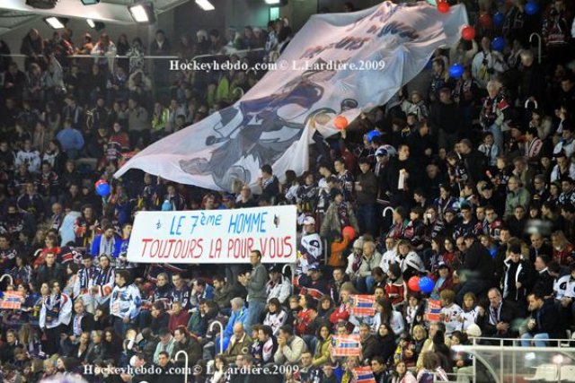 Photo hockey match Grenoble  - Rouen le 29/12/2009