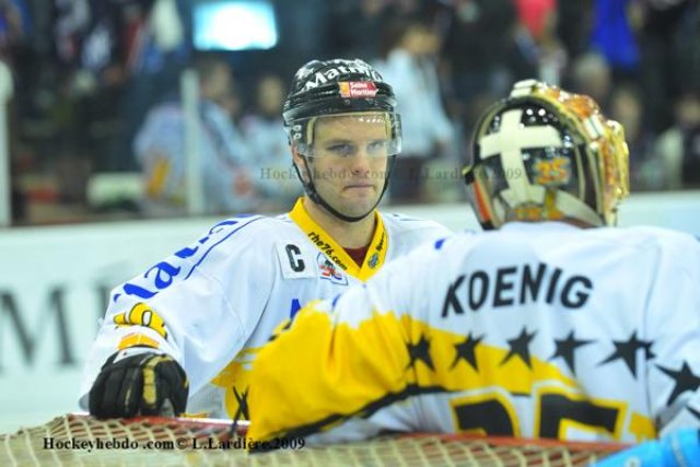 Photo hockey match Grenoble  - Rouen le 29/12/2009