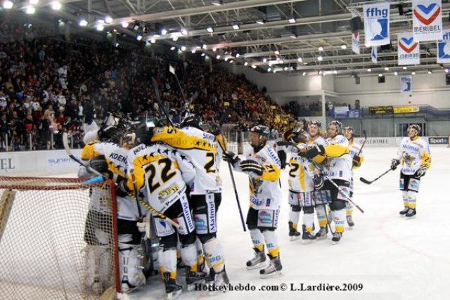 Photo hockey match Grenoble  - Rouen le 29/12/2009