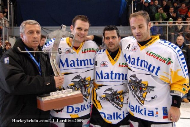 Photo hockey match Grenoble  - Rouen le 29/12/2009