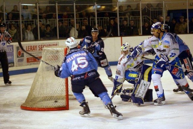 Photo hockey match Angers  - Gap  le 29/12/2009